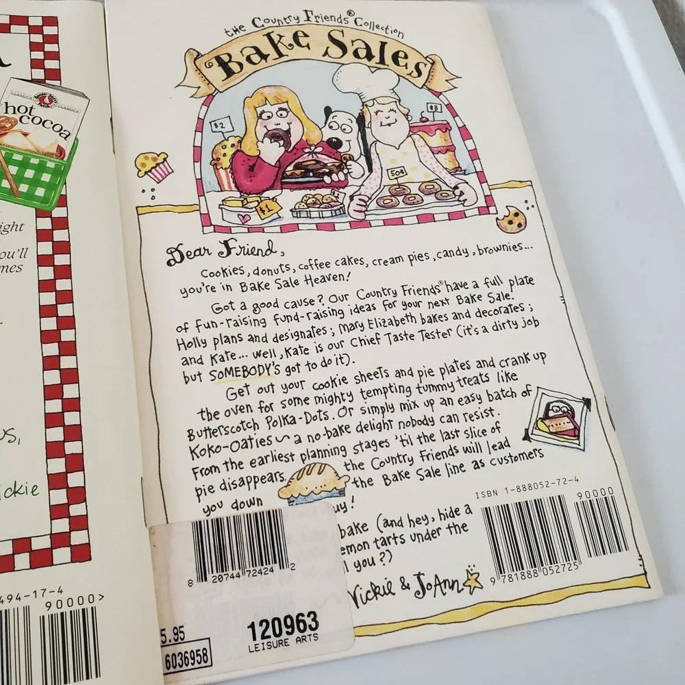 Gooseberry Patch Cookbooklet Lot 6 Chicken Pies Tailgating Chili Cocoa Bake Sale